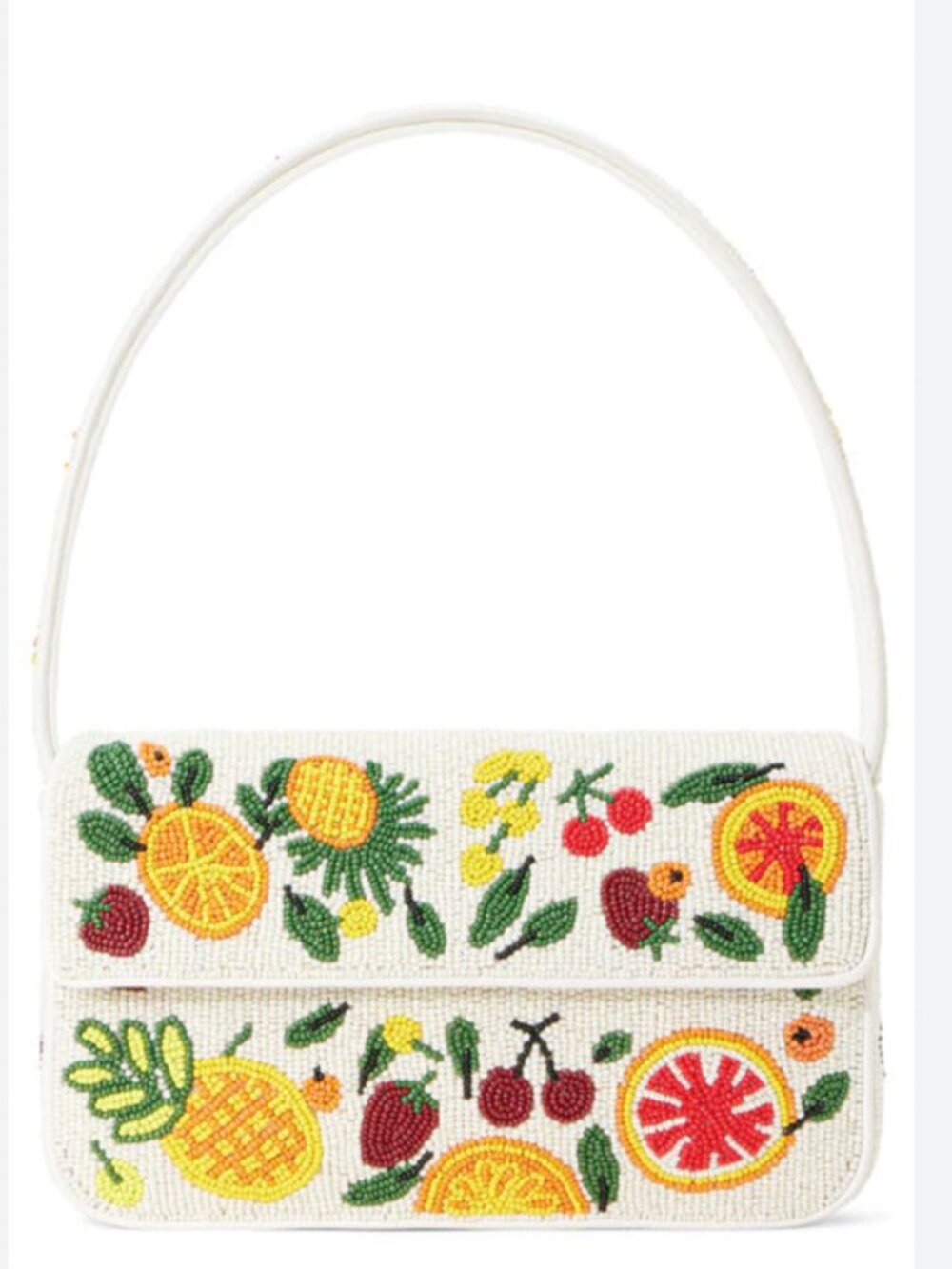 LIKE NEW STAUD Tommy Beaded Bag, Fruit Salad